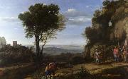 Landscape with David and the Three Heroes (mk17) Claude Lorrain